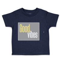 Toddler Clothes Good Vibes Toddler Shirt Baby Clothes Cotton