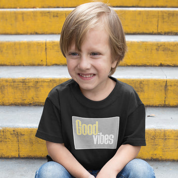 Toddler Clothes Good Vibes Toddler Shirt Baby Clothes Cotton