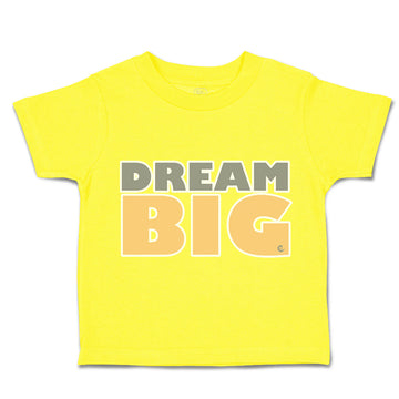 Toddler Clothes Dream Big A Toddler Shirt Baby Clothes Cotton