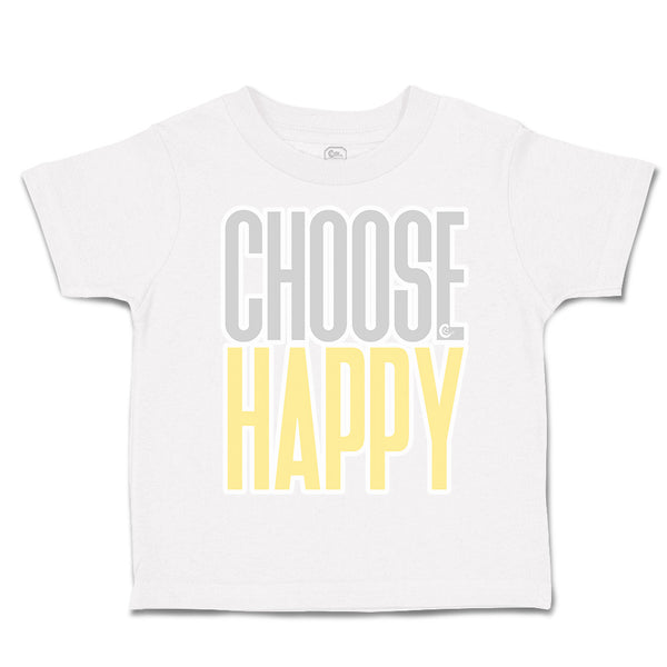 Toddler Clothes Choose Happy B Toddler Shirt Baby Clothes Cotton