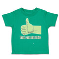 Toddler Clothes You Can Do This Thumbs up Toddler Shirt Baby Clothes Cotton