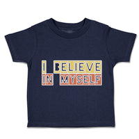 Toddler Clothes I Believe in Myself B Toddler Shirt Baby Clothes Cotton