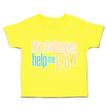 Toddler Clothes My Challenges Help Me Grow Toddler Shirt Baby Clothes Cotton