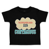 Toddler Clothes Kindness Is Contagious Toddler Shirt Baby Clothes Cotton