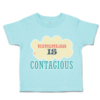 Toddler Clothes Kindness Is Contagious Toddler Shirt Baby Clothes Cotton