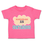 Toddler Clothes Kindness Is Contagious Toddler Shirt Baby Clothes Cotton