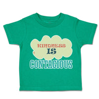 Toddler Clothes Kindness Is Contagious Toddler Shirt Baby Clothes Cotton