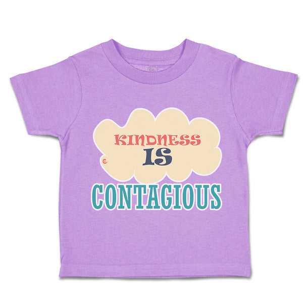 Toddler Clothes Kindness Is Contagious Toddler Shirt Baby Clothes Cotton