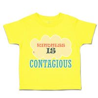 Toddler Clothes Kindness Is Contagious Toddler Shirt Baby Clothes Cotton