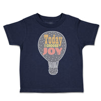 Toddler Clothes Today I Choose Joy Hot Air Balloon Toddler Shirt Cotton