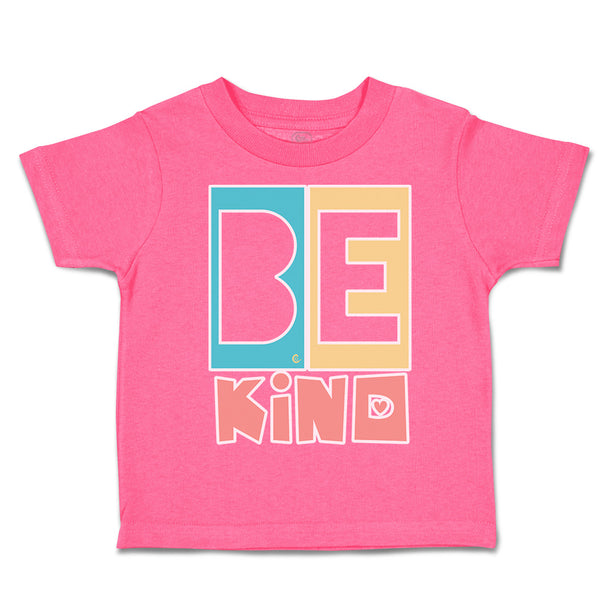 Toddler Clothes Be Kind Heart Love Toddler Shirt Baby Clothes Cotton