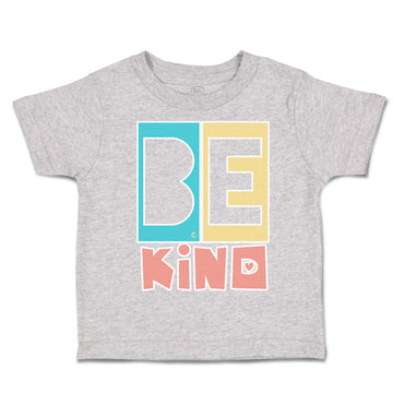 Toddler Clothes Be Kind Heart Love Toddler Shirt Baby Clothes Cotton