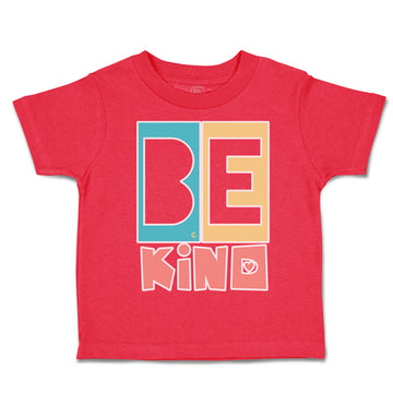 Toddler Clothes Be Kind Heart Love Toddler Shirt Baby Clothes Cotton