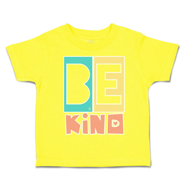 Toddler Clothes Be Kind Heart Love Toddler Shirt Baby Clothes Cotton