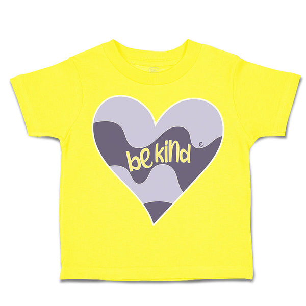 Toddler Clothes Be Kind Heart Toddler Shirt Baby Clothes Cotton