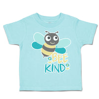 Toddler Clothes Be Kind Honey Bee Flowers Toddler Shirt Baby Clothes Cotton