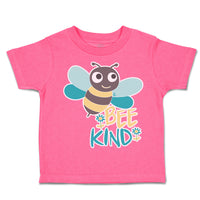 Toddler Clothes Be Kind Honey Bee Flowers Toddler Shirt Baby Clothes Cotton