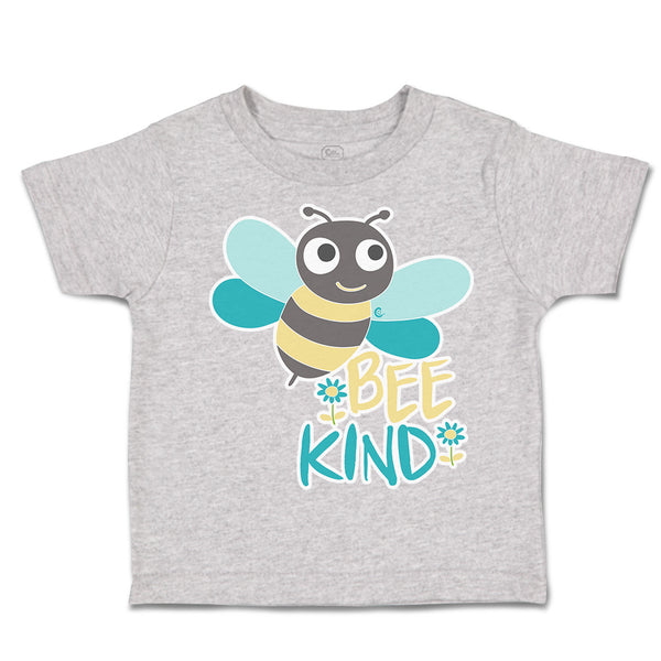 Toddler Clothes Be Kind Honey Bee Flowers Toddler Shirt Baby Clothes Cotton