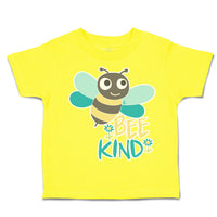 Toddler Clothes Be Kind Honey Bee Flowers Toddler Shirt Baby Clothes Cotton