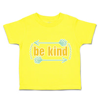 Toddler Clothes Be Kind Arrow Leaves Toddler Shirt Baby Clothes Cotton