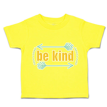 Toddler Clothes Be Kind Arrow Leaves Toddler Shirt Baby Clothes Cotton