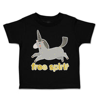 Toddler Clothes Free Spirit Unicorn Toddler Shirt Baby Clothes Cotton