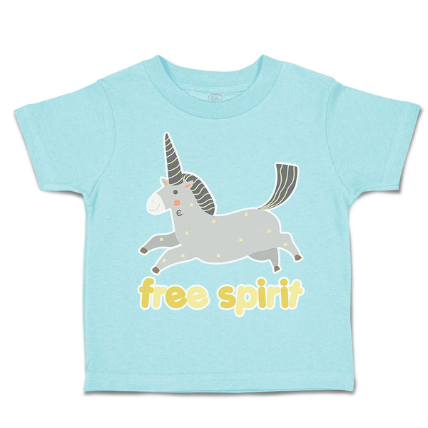 Toddler Clothes Free Spirit Unicorn Toddler Shirt Baby Clothes Cotton