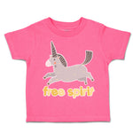 Toddler Clothes Free Spirit Unicorn Toddler Shirt Baby Clothes Cotton
