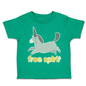 Toddler Clothes Free Spirit Unicorn Toddler Shirt Baby Clothes Cotton