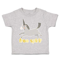 Toddler Clothes Free Spirit Unicorn Toddler Shirt Baby Clothes Cotton