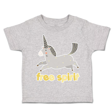 Toddler Clothes Free Spirit Unicorn Toddler Shirt Baby Clothes Cotton