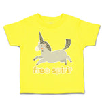Toddler Clothes Free Spirit Unicorn Toddler Shirt Baby Clothes Cotton