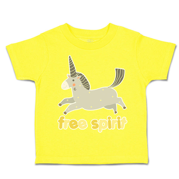 Toddler Clothes Free Spirit Unicorn Toddler Shirt Baby Clothes Cotton