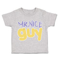 Toddler Clothes Mister Nice Guy Toddler Shirt Baby Clothes Cotton
