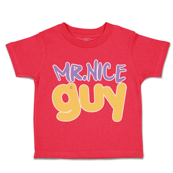 Toddler Clothes Mister Nice Guy Toddler Shirt Baby Clothes Cotton