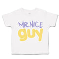 Toddler Clothes Mister Nice Guy Toddler Shirt Baby Clothes Cotton