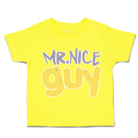 Toddler Clothes Mister Nice Guy Toddler Shirt Baby Clothes Cotton