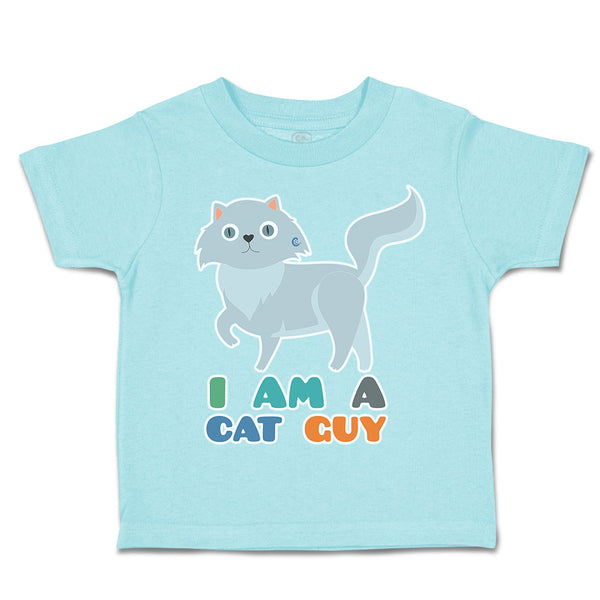 Toddler Clothes I Am A Cat Guy Cat Toddler Shirt Baby Clothes Cotton