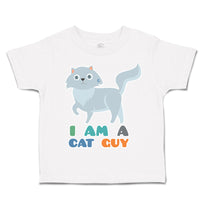 Toddler Clothes I Am A Cat Guy Cat Toddler Shirt Baby Clothes Cotton