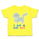 Toddler Clothes I Am A Cat Guy Cat Toddler Shirt Baby Clothes Cotton