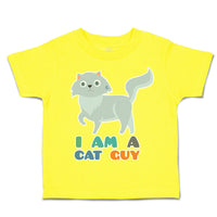 Toddler Clothes I Am A Cat Guy Cat Toddler Shirt Baby Clothes Cotton