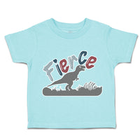 Toddler Clothes Fierce Dinosaur Toddler Shirt Baby Clothes Cotton