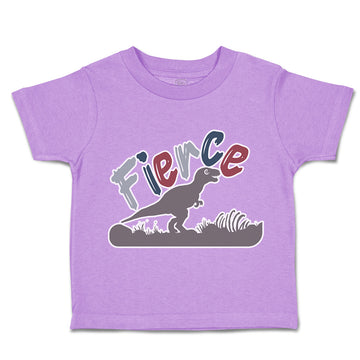 Toddler Clothes Fierce Dinosaur Toddler Shirt Baby Clothes Cotton