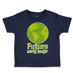 Toddler Clothes Future World Leader Globe Toddler Shirt Baby Clothes Cotton