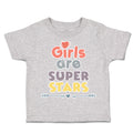 Toddler Clothes Girls Are Super Stars Heart Arrow Toddler Shirt Cotton