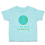 Toddler Clothes Future World Changer Globe Arrow Toddler Shirt Cotton