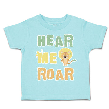 Toddler Clothes Hear Me Roar Lion Toddler Shirt Baby Clothes Cotton