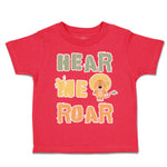 Toddler Clothes Hear Me Roar Lion Toddler Shirt Baby Clothes Cotton