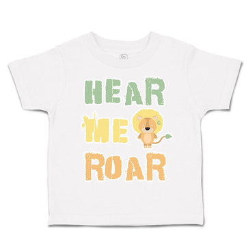 Toddler Clothes Hear Me Roar Lion Toddler Shirt Baby Clothes Cotton