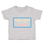 Toddler Clothes This Girl Likes Code Toddler Shirt Baby Clothes Cotton